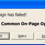 Why my SEO campaign failed? Part 1: Common On-page Optimization mistakes